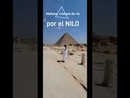 Crucero de rio por el NILO #cruceros #egipto #lujo #cairo #viajes #sueños #bucketlist #piramides