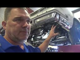 Rickey's Rowdy G Body Oldsmobile In for Chassis Setup and Alignment!
