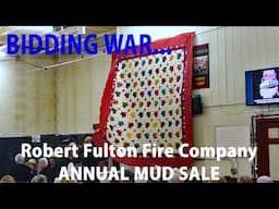 AN AMISH LAND Tradition...Robert Fulton Fire Company's Annual MUD SALE-Bargains and Fun CORNER BALL!