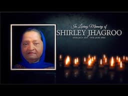The Funeral of the late Shirley Jhagroo