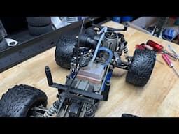 traxxas NITRO STAMPEDE .15 to 2.5 conversion HOW TO