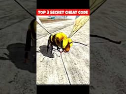 Top 3 Secret Cheat Codes in Indian Bike Driving 3D 🤯🔥| Bee 🐝 Code #indianbikedriving3d  #shorts