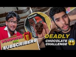 Hottest Chocolate in the world😱Challenge for Subscribers 😍 Win Real Money💰