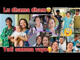 LU DHAMA DHAM SURU VAYO🥰🤩PURBA TAYARI GARDAI HAMI SABAI KURAKO❣️ @Sirjanaryee1990