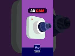 Vector 3D Cam Animation #tutorial #after effects