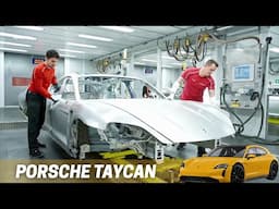 How Porsche Taycan Is Built From Start To Finish!