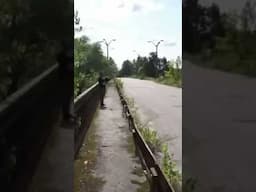 I Walked Across Chernobyls Death Bridge ☢️