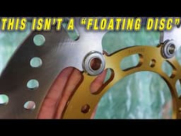 This Is Not A "Floating Disc" Motorcycle Brake Disc!