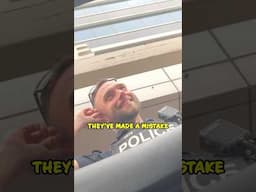 Video Catches Cop Mistaking Texting Passenger as Driver 😂 #shorts