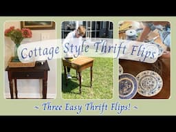 🏠EASY COTTAGE STYLE THRIFT FLIPS ~ COASTAL COTTAGE STYLE ~ RELATIVELY REFINED ~ THRIFT AND DECORATE🏠