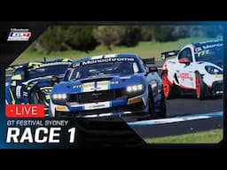LIVE | Race 1 | GT Festival Sydney | 2025 Monochrome GT4 Australia