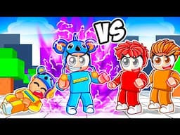 ENFRENTEI 5 DE UMA VEZ NO STRONGEST BATTLEGROUNDS! - Brancoala Games