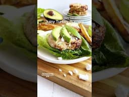 Summer turkey burgers #turkeyburger #glutenfree #dairyfree #healthyrecipes #summerrecipes