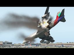 B747 Pilot Save 347 Passengers After Mechanical Issue [XP11]