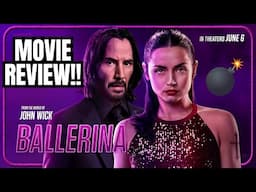 BALLERINA Movie Review!!- (SPOILERS in 2nd half, NON-Spoiler Edition in First half!)... 😎😱❤️🤯💯🥳🍿👌