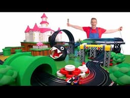 I Made a GIANT Mario Kart Circuit!