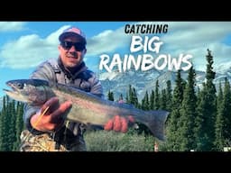 Jig Fishing For Big Stocked Rainbow Trout