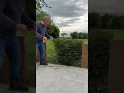 Reusing materials to help with garden design.  #garden