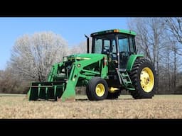 John Deere 7210 2WD with 1865 Hours and Loader Selling on Hickory Flat, MS Auction 3/29/25