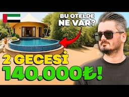 Dubai Çölünde 5 Yıldızlı Lüks Çöl Oteli İncelemesi | Otel Vlog & Tatil