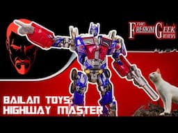 IS IT CHEESE? | Bailan Toys HIGHWAY MASTER (Optimus Prime): EmGo's Transformers Reviews N' Stuff