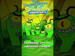 Why SpongeBob's Animation Changed #spongebob #nickelodeon