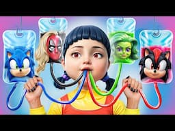 What Happened to Squid Game Doll?/ Young-hee and Chul-su! How to Become Superhero?