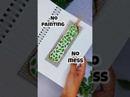 Bina Painting kiye kuch Banate hain... #leaves #diy #craft #bookmark
