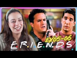 FRIENDS (1994) Season 2 Episodes 2x05 & 2x06 | First time watching |Reaction