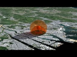The ATOMIC Bombing of Hiroshima - Detailed 3D Model Breakdown!