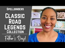 Great for Father's Day! Classic Road Legends Collection w/ Spellbinders | #teamspellbinders