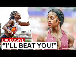 Melissa Jefferson Drops a BOMBSHELL On Sha'Carri Richardson At Grand Slam Track!