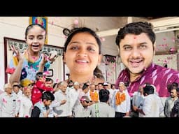 Chalala ban gaya Nand gao🥳Shobha Yatra🫂Kinjal n Ruhi ko mast sikhaya👌