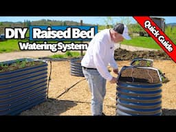 Drip Irrigation for Raised Beds | Easy Step-by-Step Guide