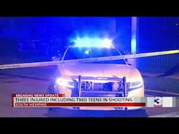 3 injured, including 2 teens, after South Memphis shooting