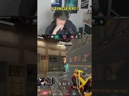"trent with a STINGERR!" G2 trent steals 100T's round with a CLUTCH #valorantclips #sliggy #shorts