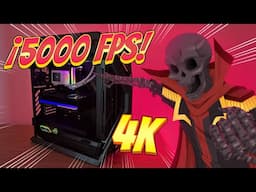 MINECRAFT A 5000FPS - MI NUEVO ORDENADOR 4K