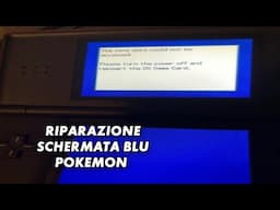 Riparazione Cartuccia Pokemon Per ds (SCHERMO BLU)