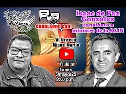 Entrevista a Isaac de Paz, candidato a la #SCJN