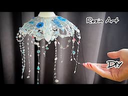 How I Made a Magical Flower Lamp at Home! DIY
