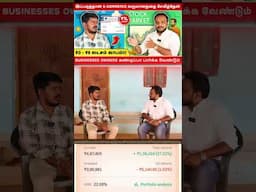 💹₹1 லட்சம்  மேல் லாபமா😲Business Owners இது தெரியாம Invest பண்ணிடாதீங்க😱Investment Planning in Tamil💰