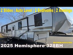 2025 Salem Hemisphere 328BH Bunkhouse Fifth Wheel by Forestriver RVs at Couchs RV Nation RV Review