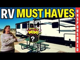 RV Items We Can’t Live Without (3 Years Full-Time!) + 30K Subscriber Giveaway