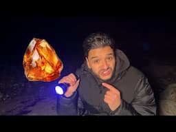 Searching for Amber Stones with UV Light