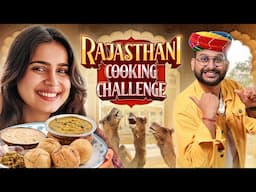 Cooking Challenge - Sahil vs Sonal 🫕🐪🍴| Rajasthan Special | Mad for Fun