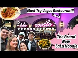 Our NEW Favorite VEGAS Restaurant | LaLa Noodle at MGM Grand | AMAZING Food & Service! WORTH The $$?