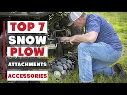 Top 7 Game-Changing Snow Plow Attachments You Need This Winter