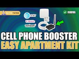 Fix Bad Apartment Cell Service! weBoost Cell Booster Unboxing & Install