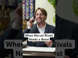 When Marvel Rivals Needs a Boost #marvelrivals #marvel #emmafrost #gaming #funny #comedy