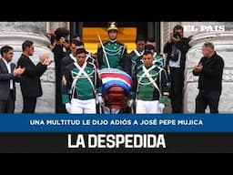 La despedida final a José Mujica: una multitud le dijo adiós al líder de izquierda